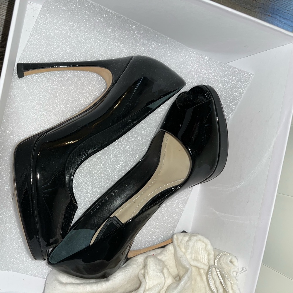 Dior black heels